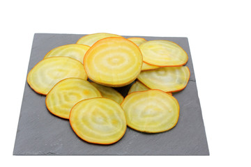 Belles tranches colorées