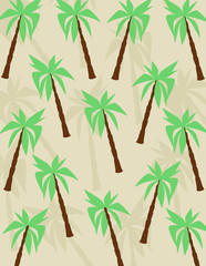 palm trees background