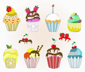 cupcakes collection