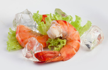 Tiger shrimp's tails