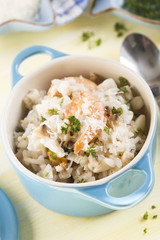 Seafood risotto