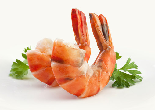 Tiger shrimp's tails