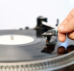 Record Player Track search