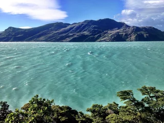 Foto op Plexiglas Nordenskjold Lake in Torres del Paine © ulldellebre