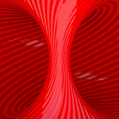 Red Abstract Tunnel © ekostsov