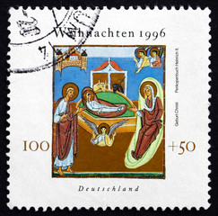 Postage stamp Germany 1996 Nativity, Christmas