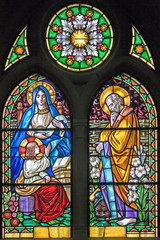 Stained-glass window