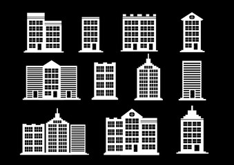 Building Icons Set