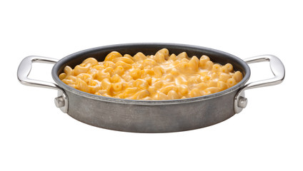 Macaroni and Cheese in a oval pan