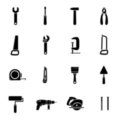 Obraz premium Tools Icons Set