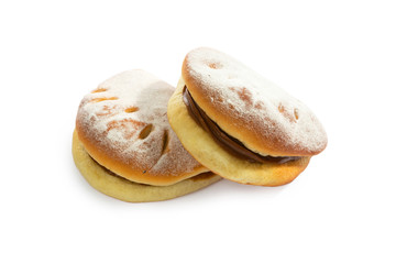 Donut isolated on a white background