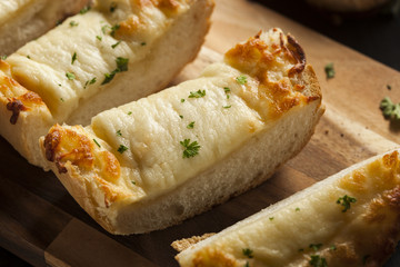 Toasted Cheese and Garlic Bread