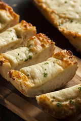Toasted Cheese and Garlic Bread