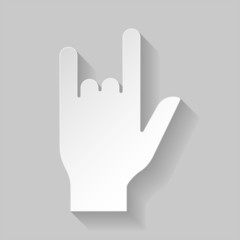 Hard rock sign