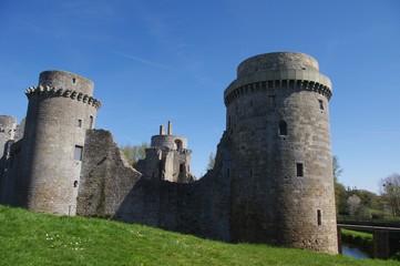 Fototapeta na wymiar Château de la Hunaudaye