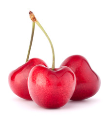 Heart shaped cherry berries