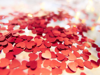 hearts confetti