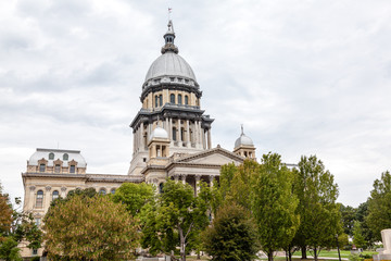 Fototapeta na wymiar Kapitol w stanie Illinois, Springfield