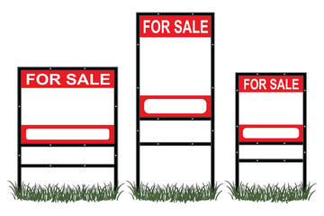 Real Estate For Sale Signs