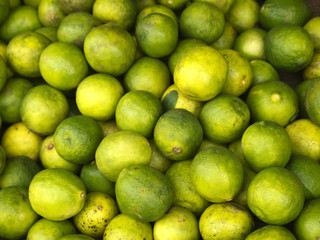 Green limes on the market