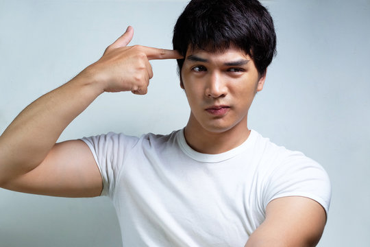 Portrait of Asian Male Model