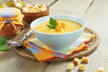Red lentil soup