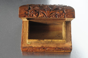 Handmade Ancient Vintage Wood Box