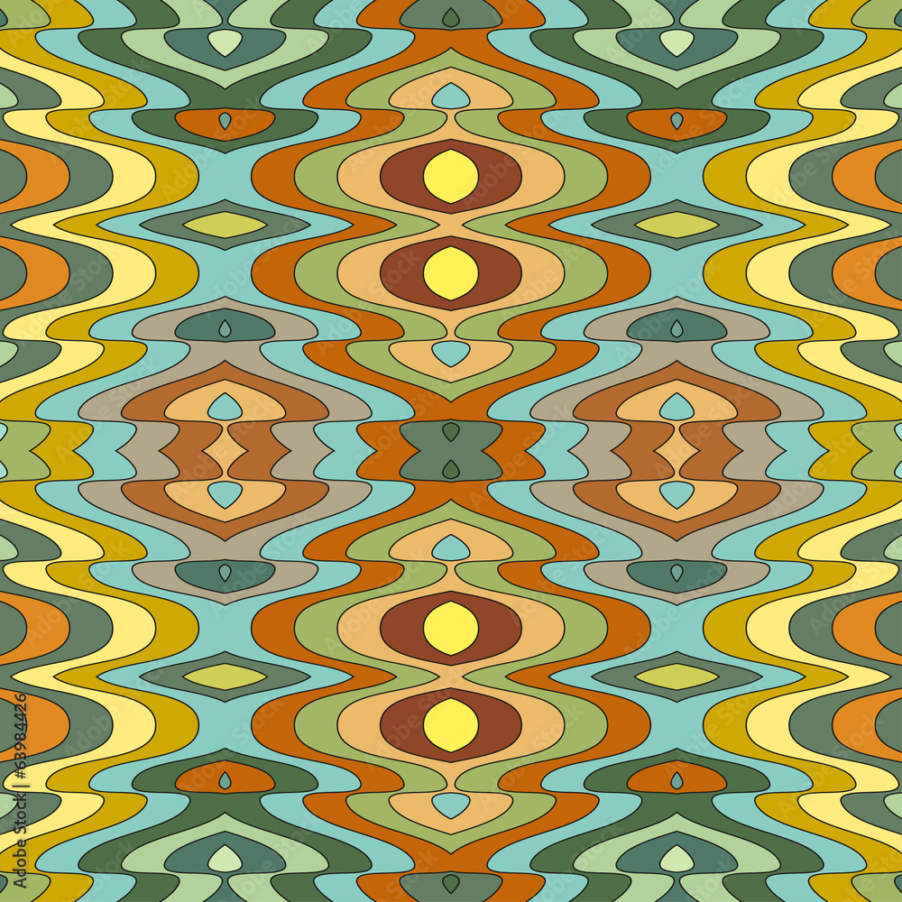 Aufkleber vector seamless abstract wavy background