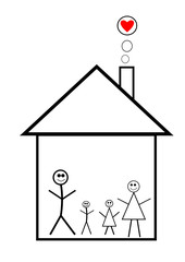 Logo Familie im Haus