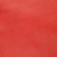 Red leather texture