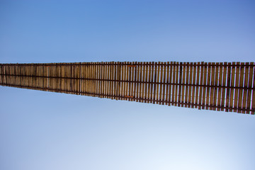 rope bridge to the island