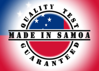 Quality test guaranteed stamp