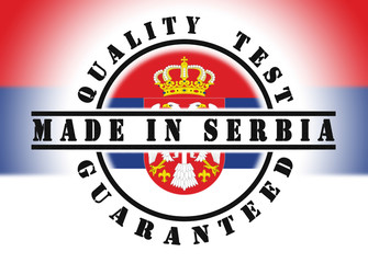 Quality test guaranteed stamp