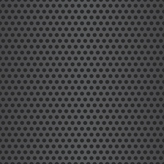 Abstract Vector Dotted Seamless Steel Background