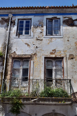 Fototapeta na wymiar zniszczona fasada w Beja