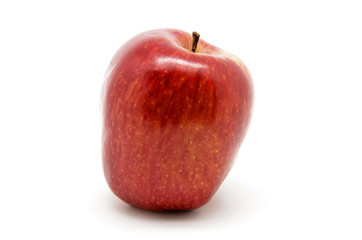 Red apple isolated