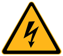 High Voltage Sign