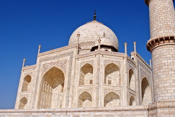 Fototapeta na wymiar Indie - Agra - Taj Mahal