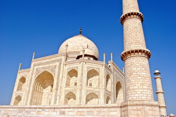 Fototapeta na wymiar Indie - Agra - Taj Mahal