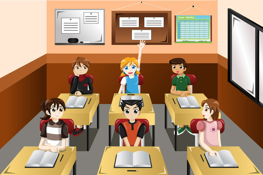 Kids in classroom