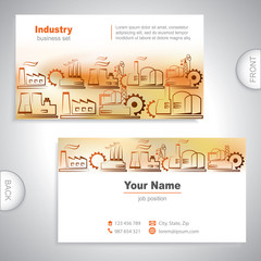 Universal Industrial business card
