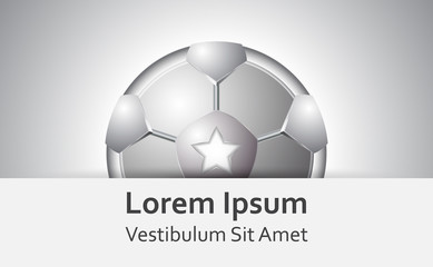 Football icon concept design,Soccer symbol