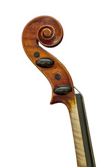 neck of the violin