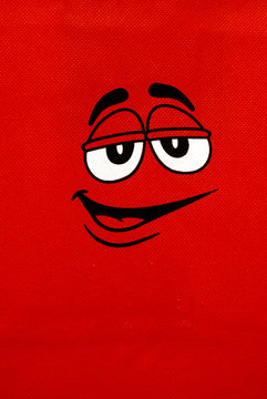 Faccina rossa