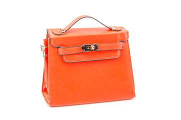 Handbag isolated white background