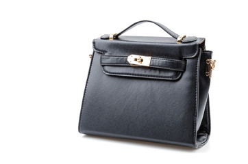 Handbag isolated white background