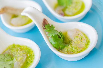 Shrimp in fish sauce
