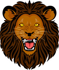 Lion head icon