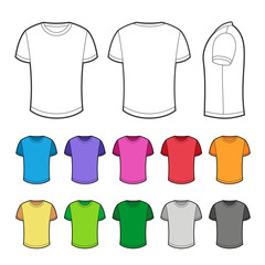 T-shirt in various colors - 2.