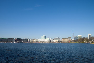 Obraz premium Binnenalster - Hamburg